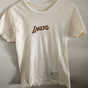 Lakers Nba Finals 2000 Logo White T-Shirt